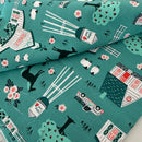 110cms Cotton Windham Fabric Adorable Cottage Farm