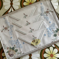 Embroidered Box Tablecloth Set