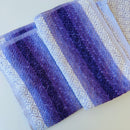 Pair of VINTAGE Bath Towels PURPLE