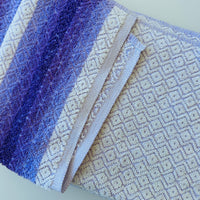 Pair of VINTAGE Bath Towels PURPLE