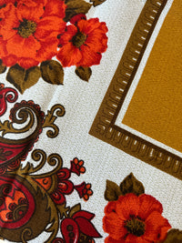 UNUSED Vintage Large Table Cloth RETRO