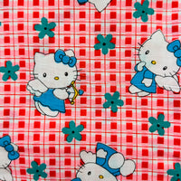 270cms Kitty Kat Floral Cotton Vintage Fabric