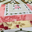 Detailed Handmade Embroidered Patchwork Quilt