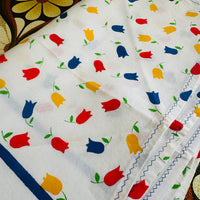 Vintage Cotton Napkins x 10