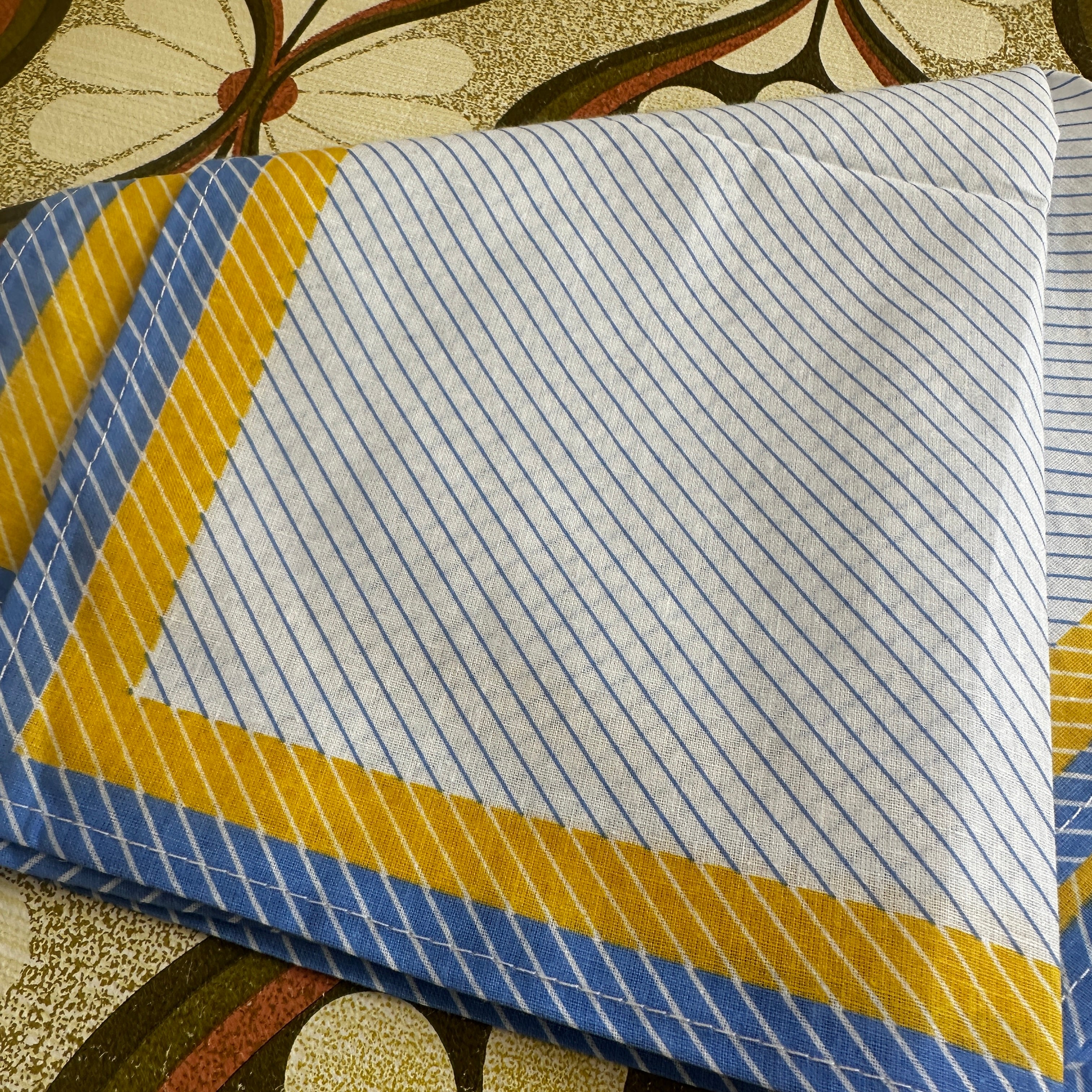 Set of Four Vintage Unused Napkins