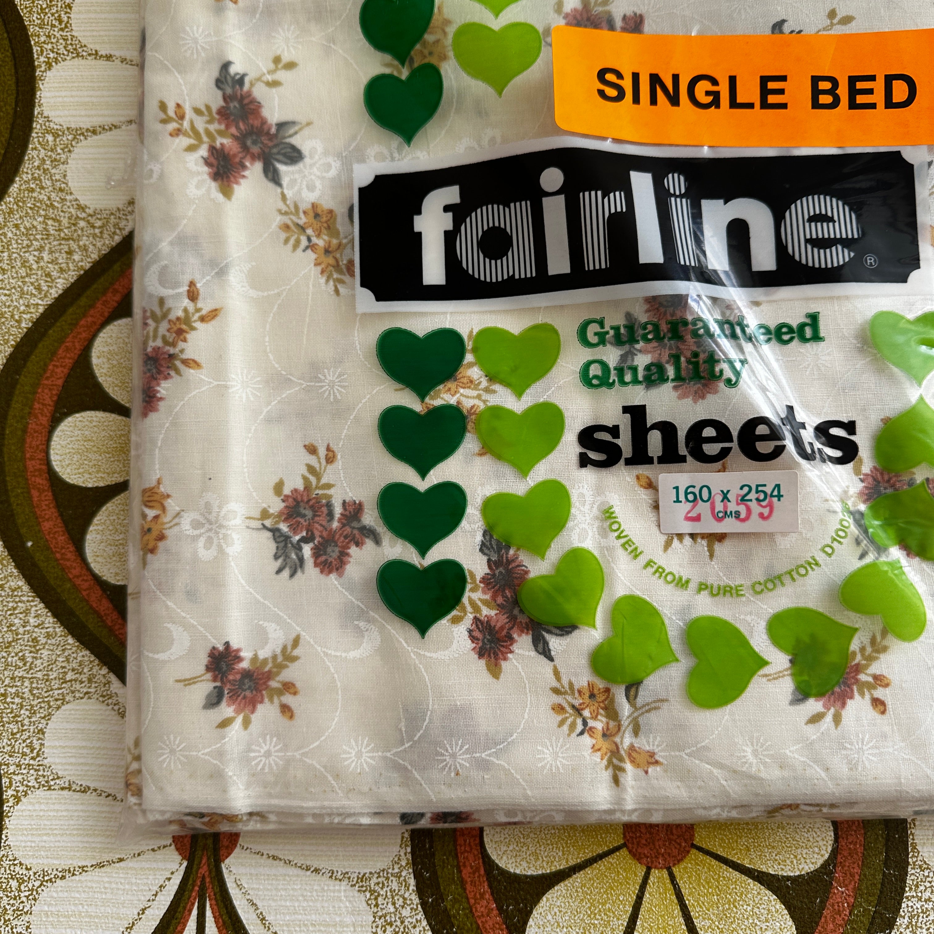 FAIRLINE Vintage Sheets All Cotton FABRIC