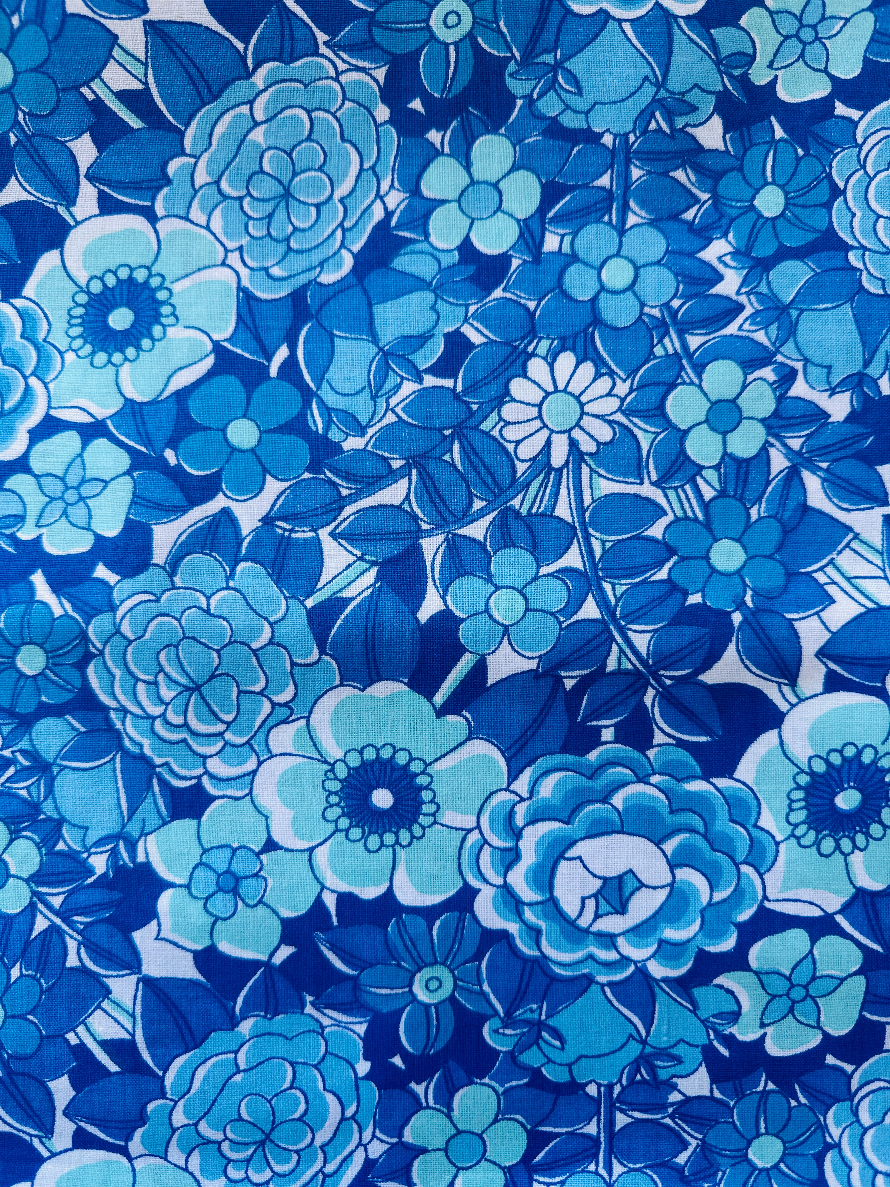 NOS Vintage Cotton Sheet FABRIC