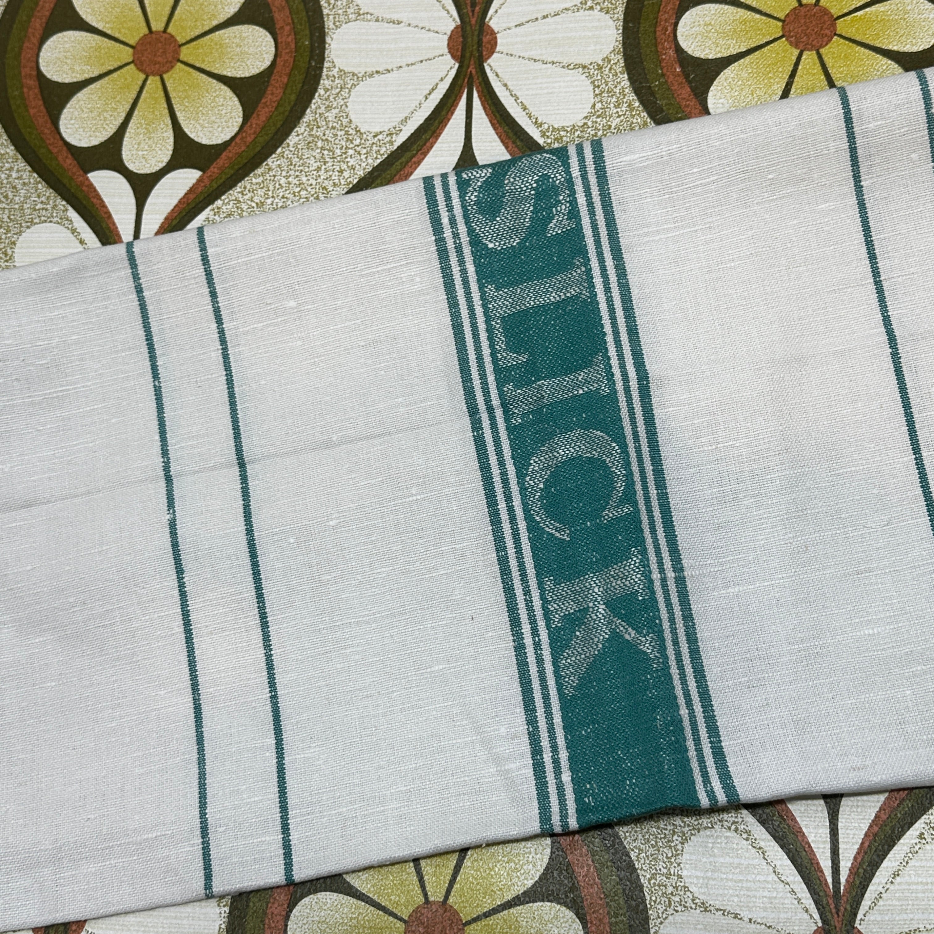 Unused Vintage Tea Towel