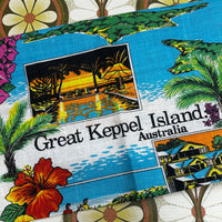 Great Keppel Island Vintage UNUSED Tea Towel