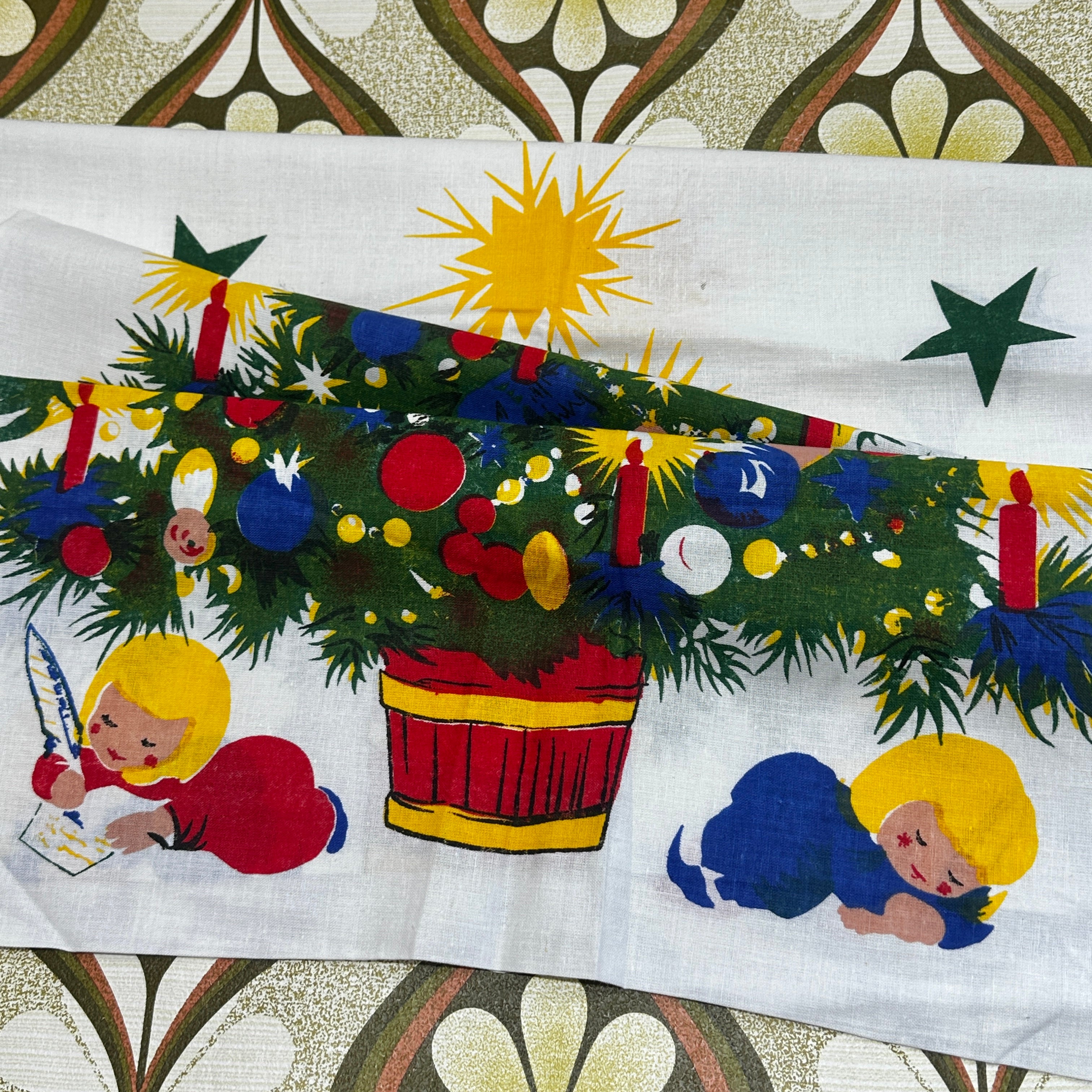 UNUSED Cotton Christmas Pillow Case