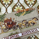 Colonial Australia Tea Towel UNUSED