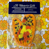 WICKED Vintage Oven Mitt UNUSED 70's