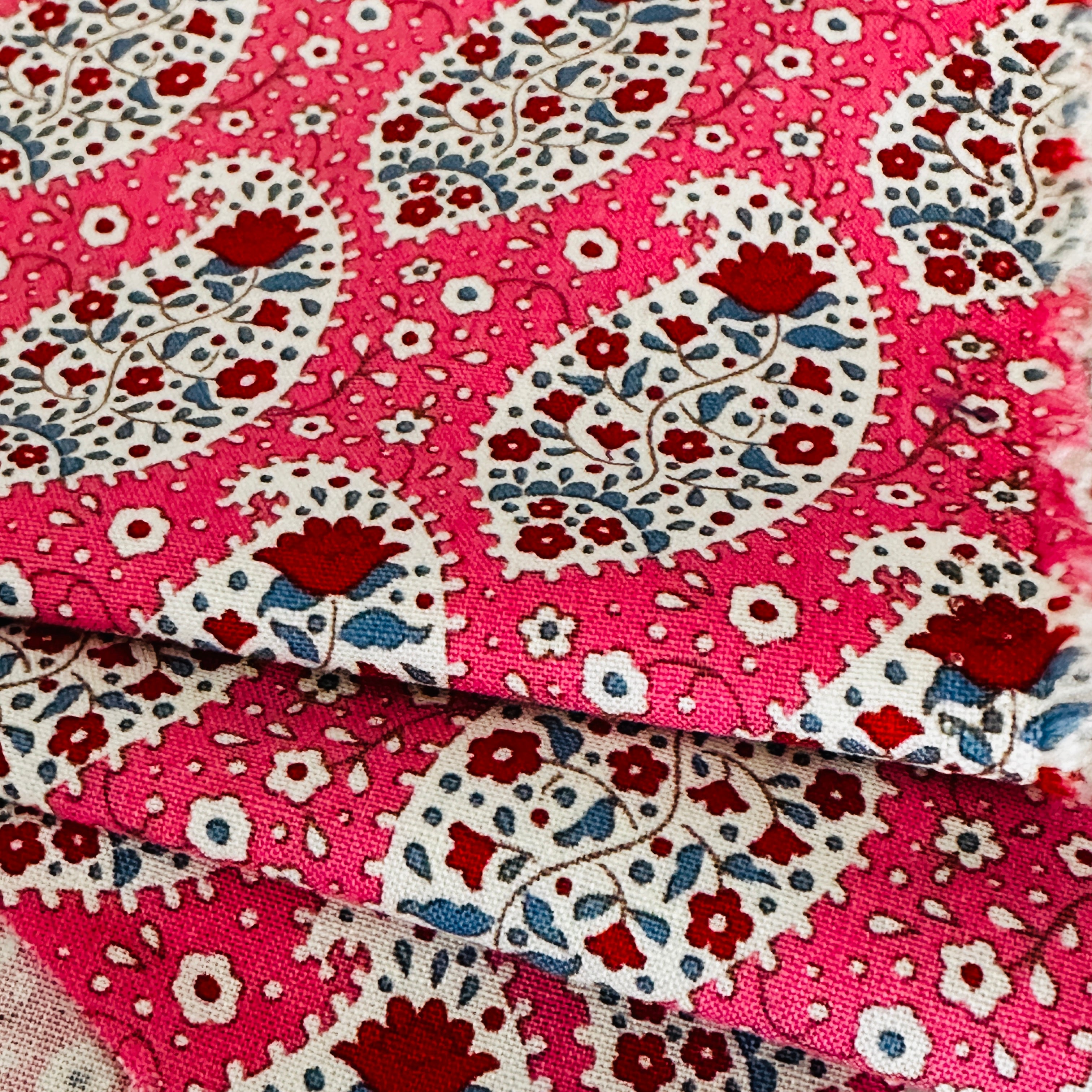 Tilda's Jubilee Collection Cotton Teardrop Pink
