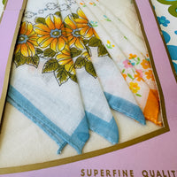 Juliet Vintage Boxed Hankies FLORAL