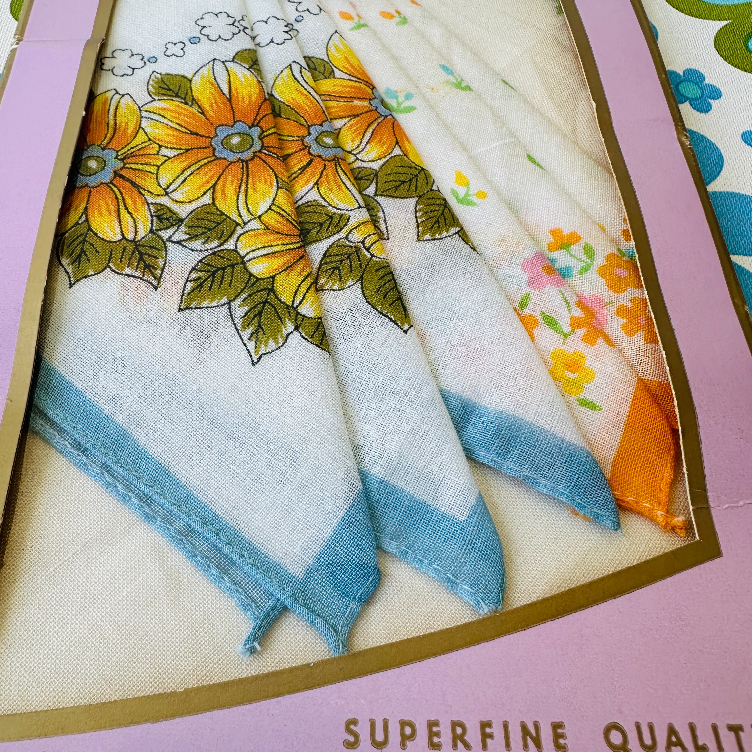 Juliet Vintage Boxed Hankies FLORAL