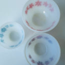 Beautiful Agee Pyrex Cape Tulip Nesting Bowl SET