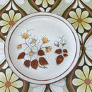 Beautiful VIntage Stoneware Plate