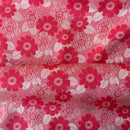 300cms Stunning Pink Silk Fabric