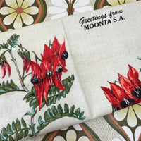 MOONTA Tea Towel Sturt's Desert Pea