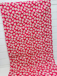 110cms Modern Cute Pink Daisy Fabric