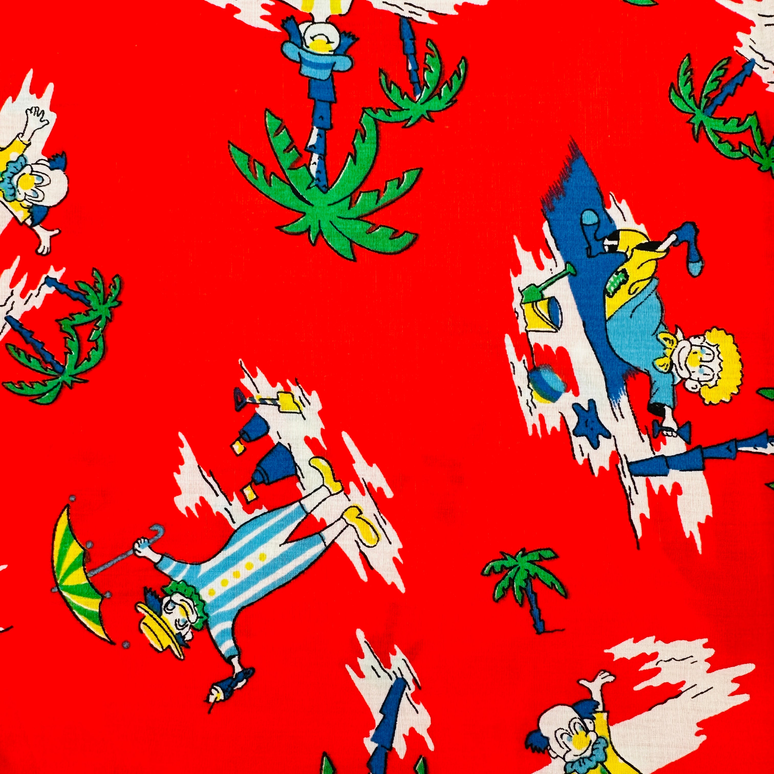 390cms Bright Red Children's Novelty FABRIC