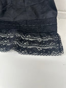 As New Black Slip Lingerie LACE