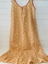 Sweet Cotton Nightie Apricot Floral