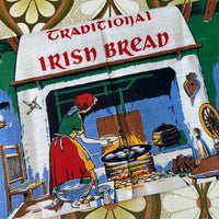 Retro Vintage Irish Bread Tea Towel