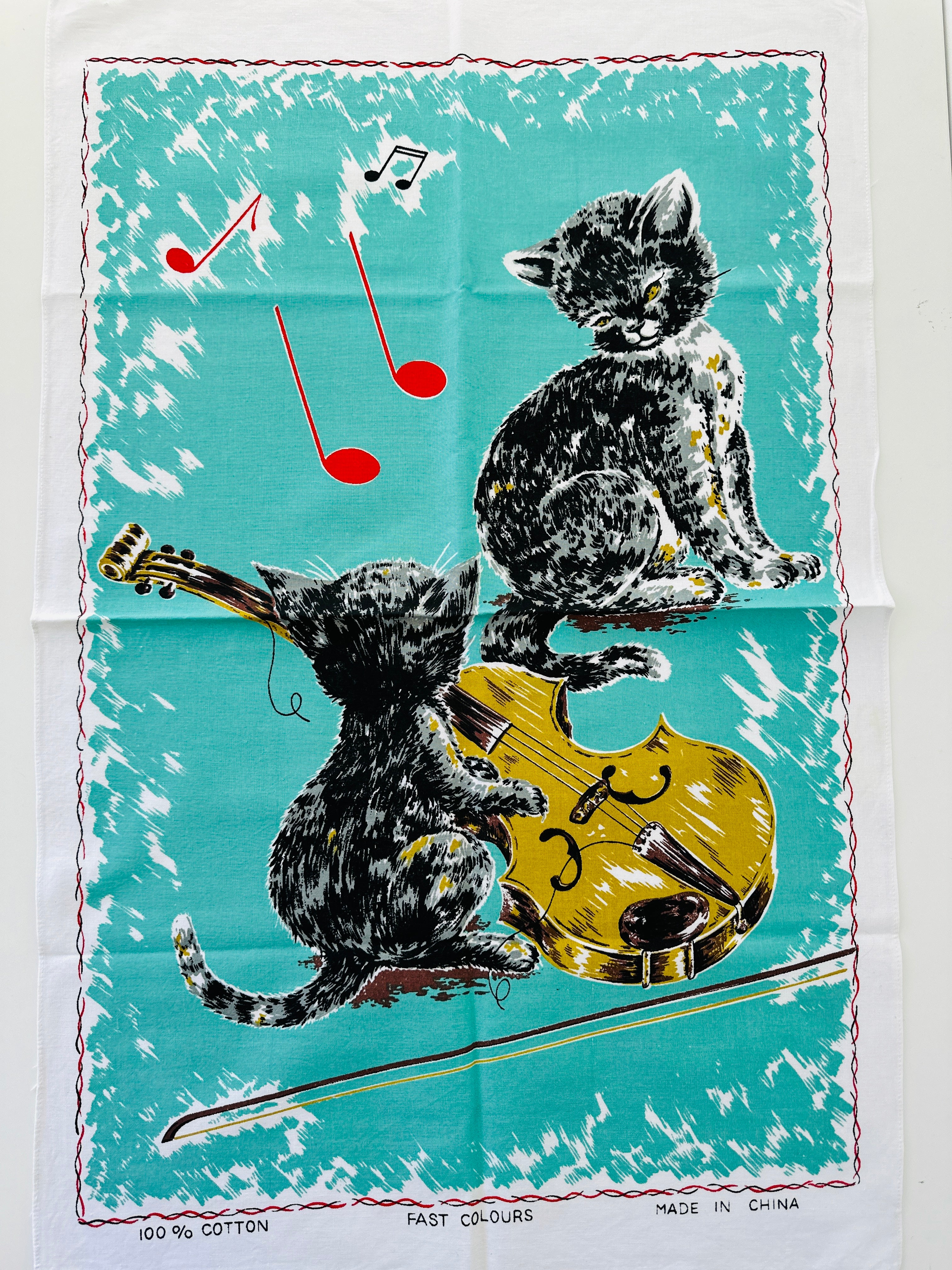 Vintage Fast Colours Tea Towel