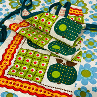 UNUSED Vintage Apron Cotton Retro