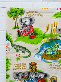 118cms Retro Blinky Bill Thick Cotton Fabric