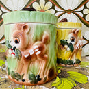 BAMBI Cookie Jar RETRO Display Vintage