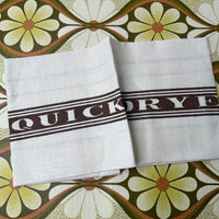 UNUSED Vintage Linen Tea Towel