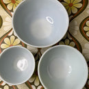 Pyrex Nesting Bowl Set of Three VINTAGE