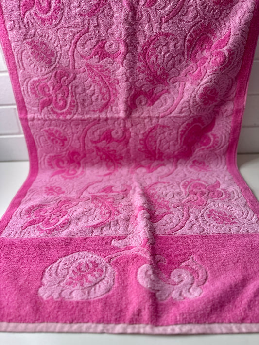 RETRO Pink Jac Art Towel