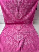 Bright RETRO Pink Jac Art Towel