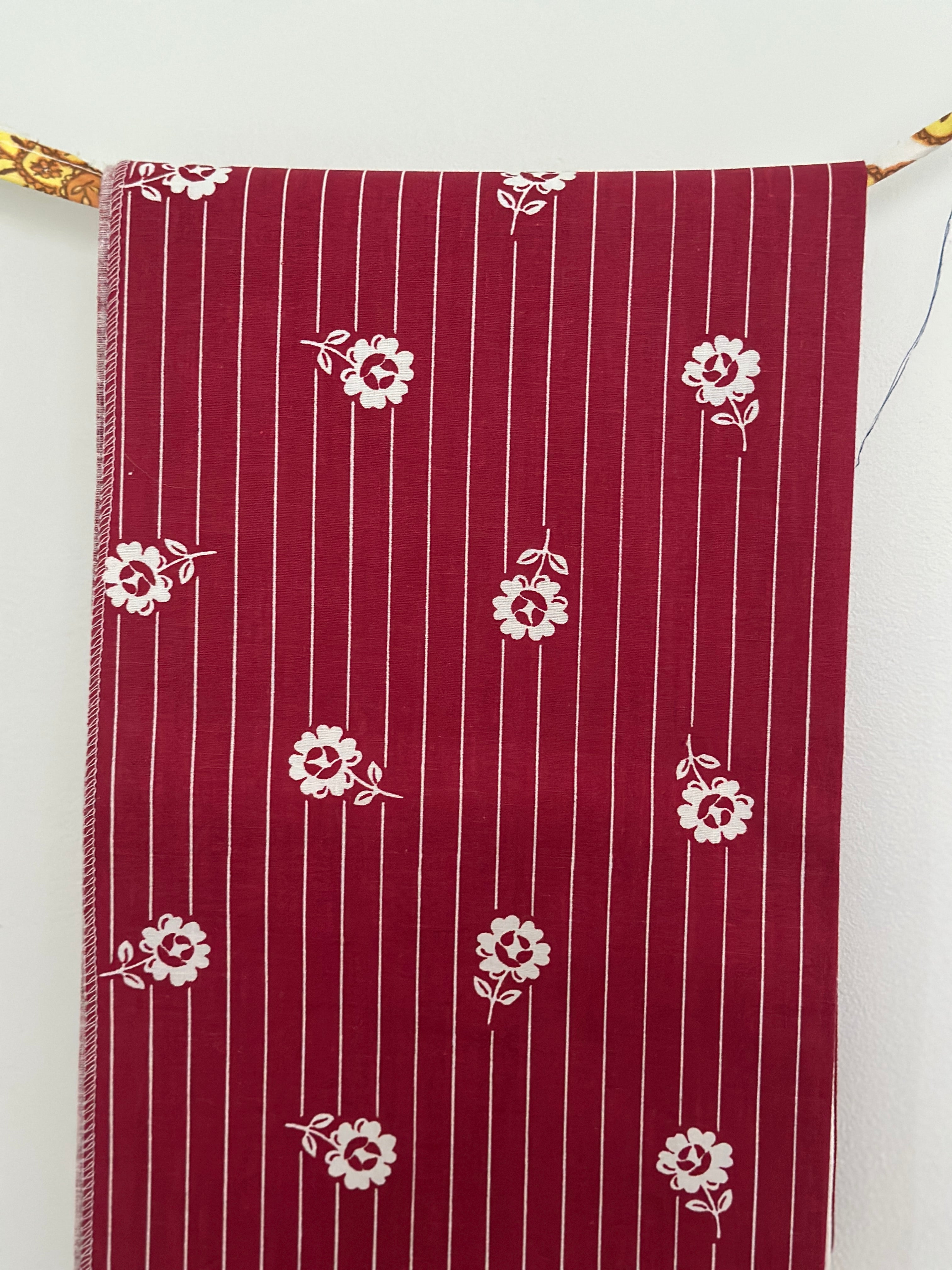 Vintage Cotton Samples Floral TWO