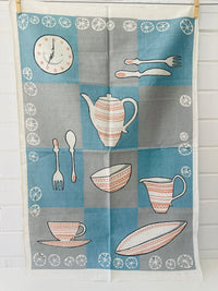 Linen Vintage Cotton Tea Towel UPCYCLE