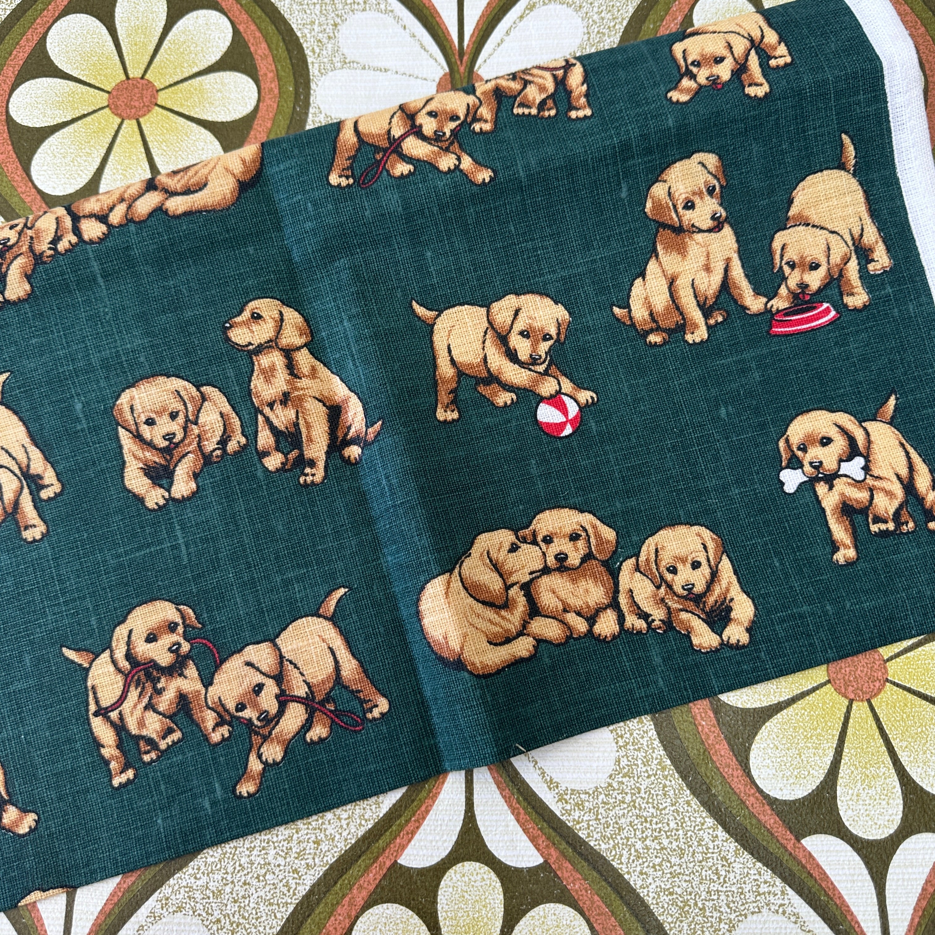 Australian Made NEW Guide Dog Tea Towel Rodriquez