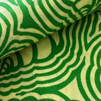 290cms Fab Retro Vintage Bright Green Fabric