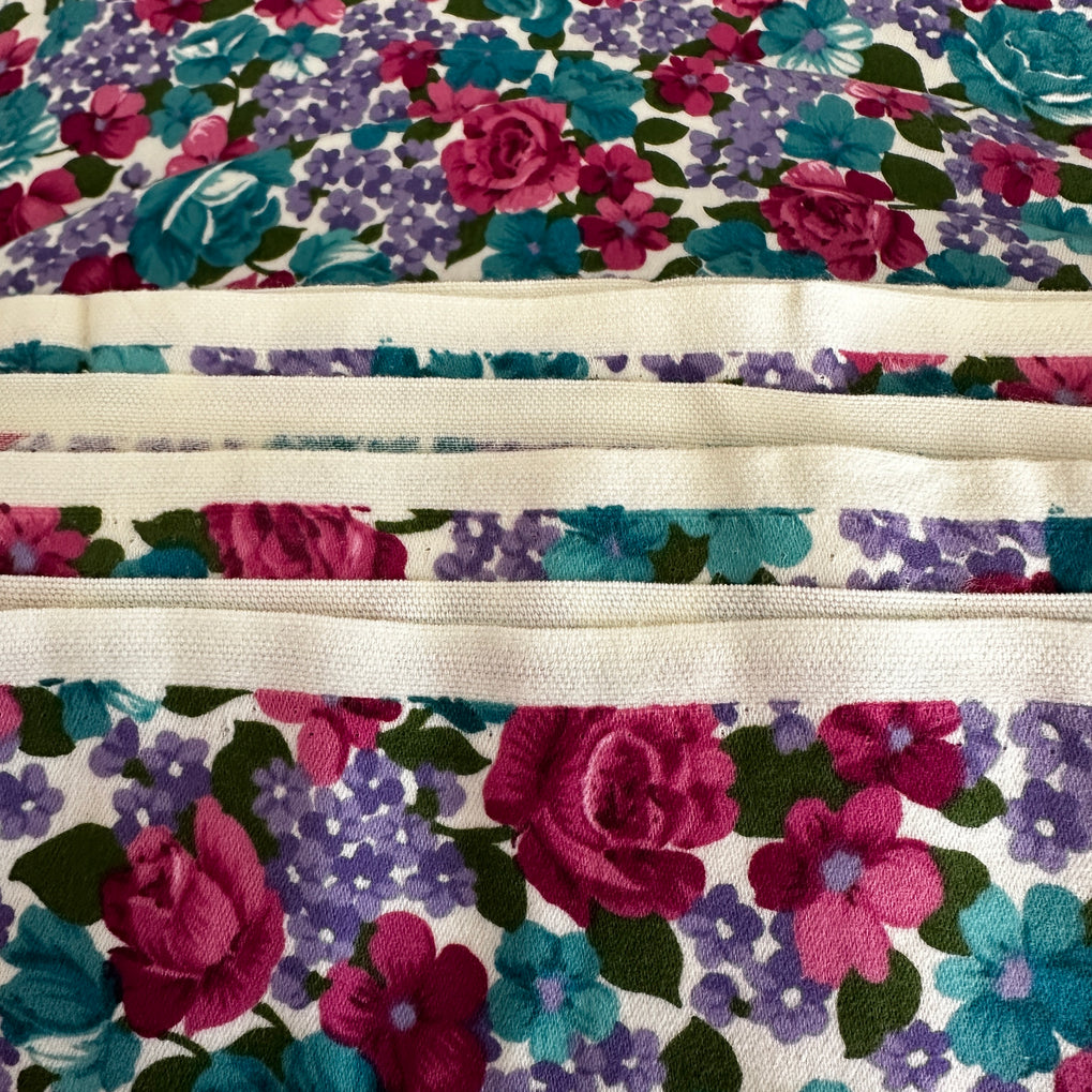 360cm Pretty Floral Modern Fabric