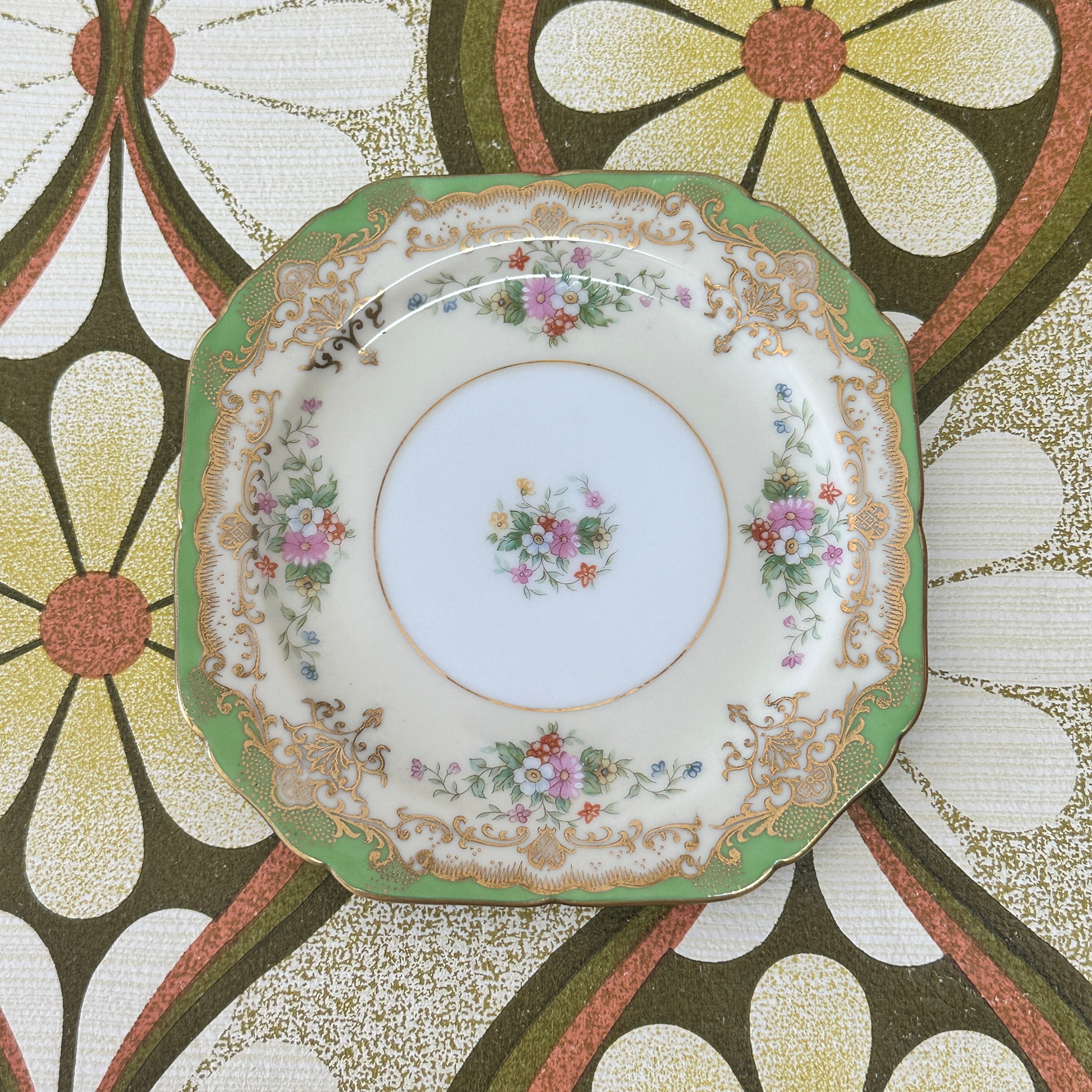 BEAUTIFUL Noritake Plate Vintage Floral