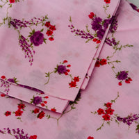 230cms Pretty Vintage Pinks Floral Fabric