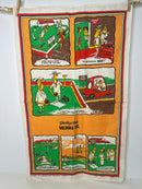 Vintage Pure Linen Mildura VIC Novelty Tea Towel