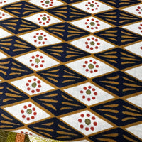 Royal Doulton Vintage Flat Sheet | Geometric Retro Pattern