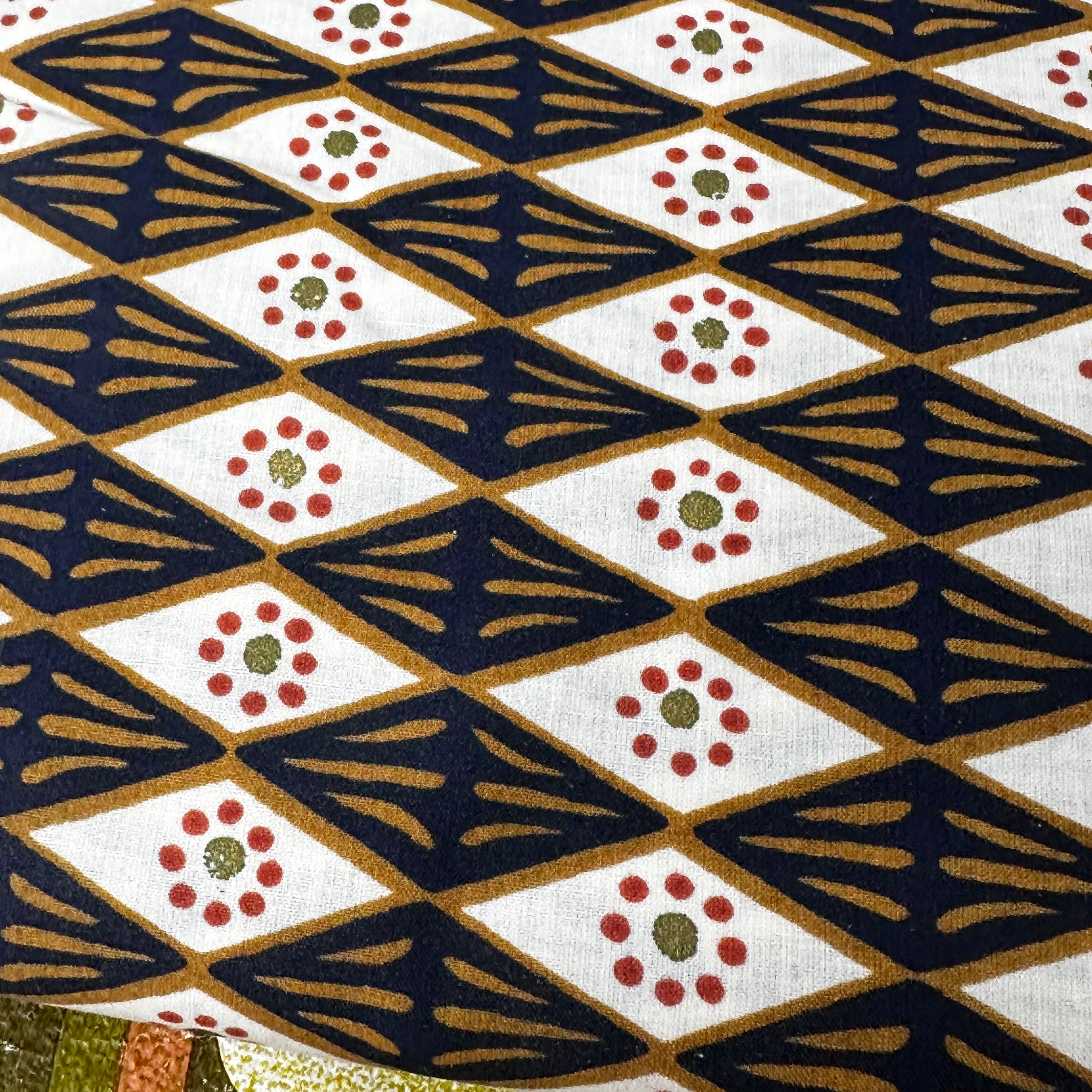 Royal Doulton Vintage Flat Sheet | Geometric Retro Pattern