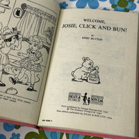 Vintage Enid Blyton Welcome Josie, Click and Bun Hardback Book | 1974 Dean & Son