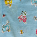 220cms Kids Vintage Cotton Fabric RABBITS Novelty