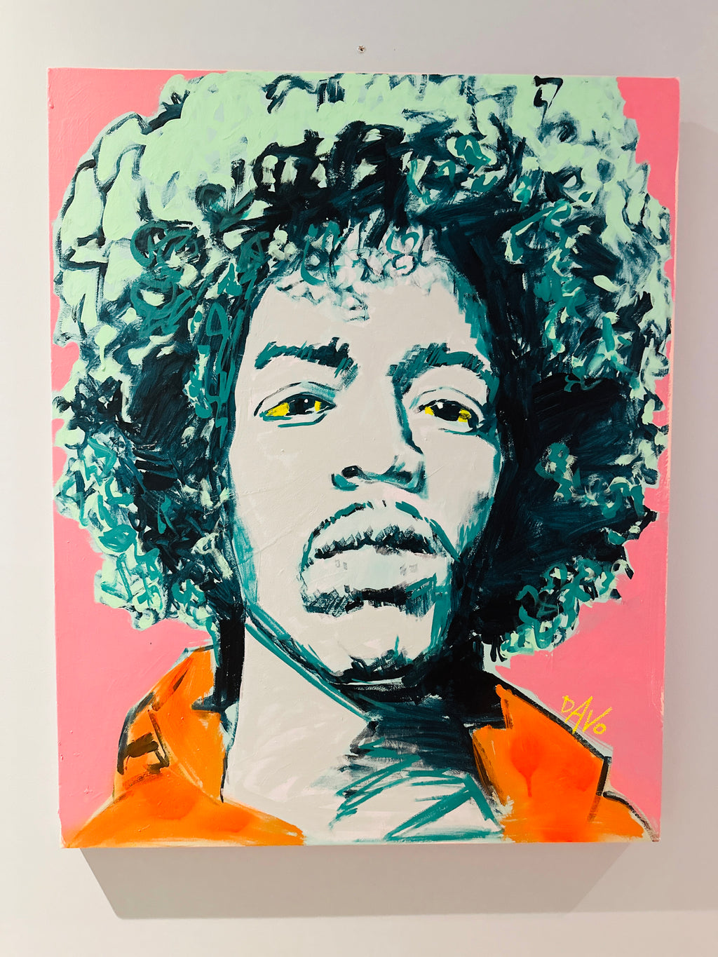 JIMI Hendrix One of a KIND Canvas Painting