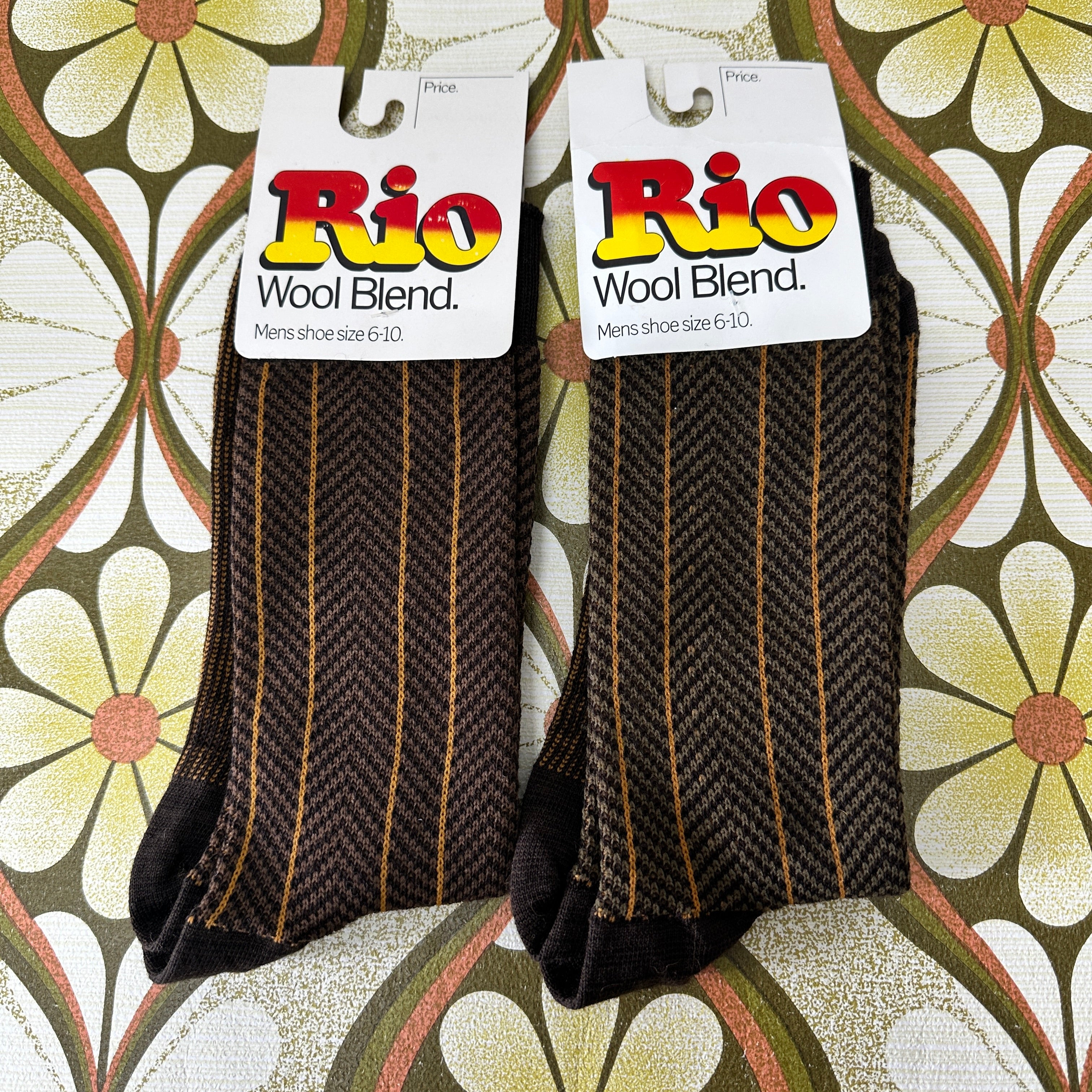 RIO Australian Made VIntage Socks Wool Two Pairs